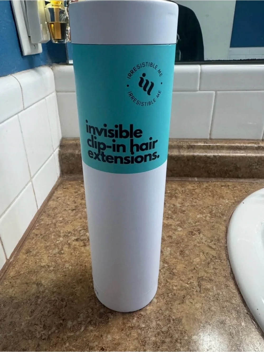 NEVER WORN Irresistible Me invisible clip-in hair extensions ash brown balayage